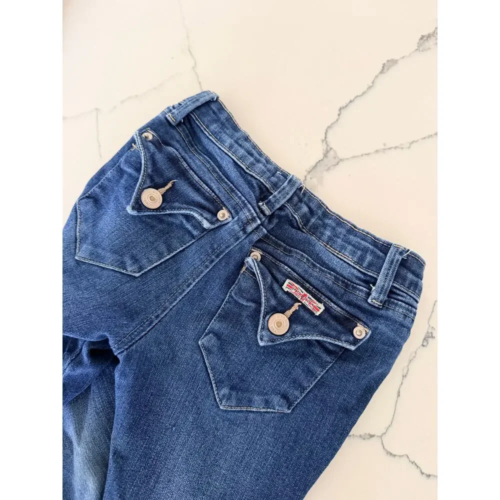 Hudson Girls Dark Wash Adjustable Waist Jeans Size 4